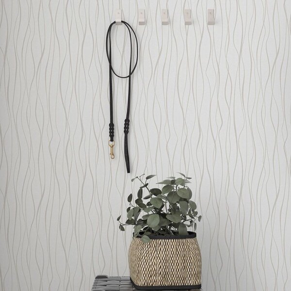 Tapete Beige, Creme, Weiß Novamur Vliestapete (82319)