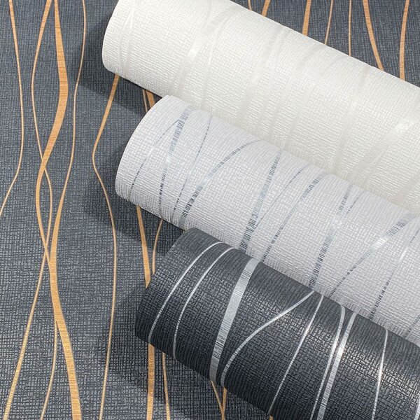 Tapete Weiß Novamur Vliestapete (82318)