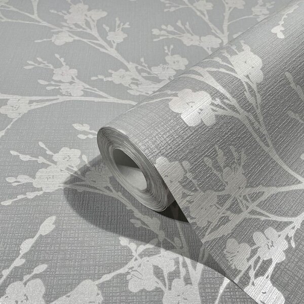 Tapete Grau, Silber Novamur Vliestapete (82315)