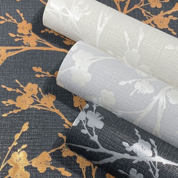 Tapete Beige, Creme, Weiß Novamur Vliestapete (82313)