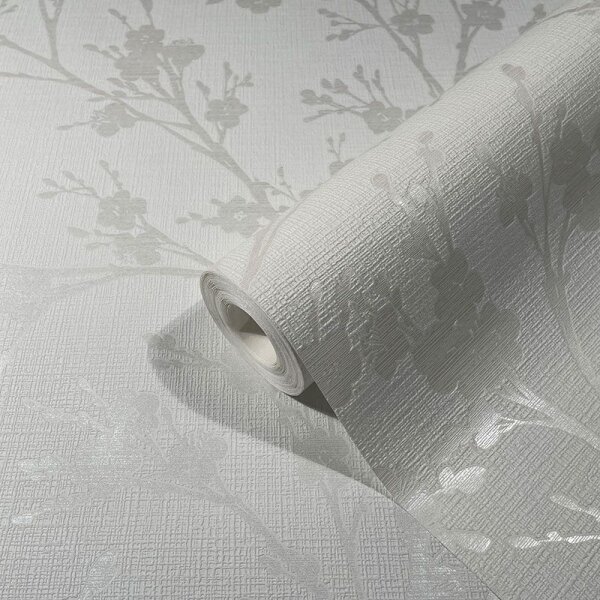 Tapete Beige, Creme, Weiß Novamur Vliestapete (82313)