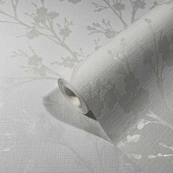 Tapete Beige, Creme, Weiß Novamur Vliestapete (82313)