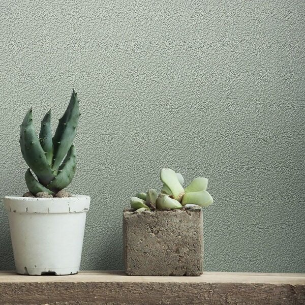 Tapete Grün, Pastellfarben Novamur Vliestapete (82311)