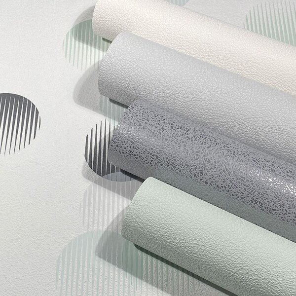 Tapete Grau, Silber Novamur Vliestapete (82310)