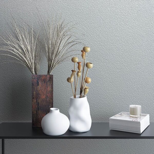 Tapete Grau, Silber Novamur Vliestapete (82310)