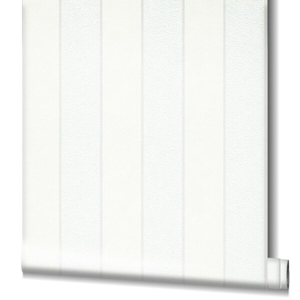 Tapete Grau, Silber, Weiß Novamur Vliestapete (82303)