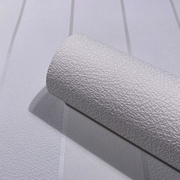 Tapete Grau, Silber, Weiß Novamur Vliestapete (82303)