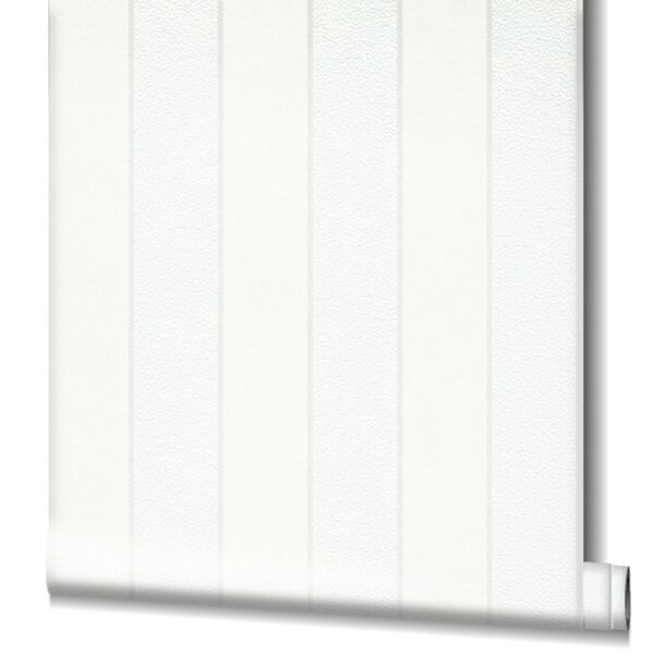 Tapete Grau, Silber, Weiß Novamur Vliestapete (82303)