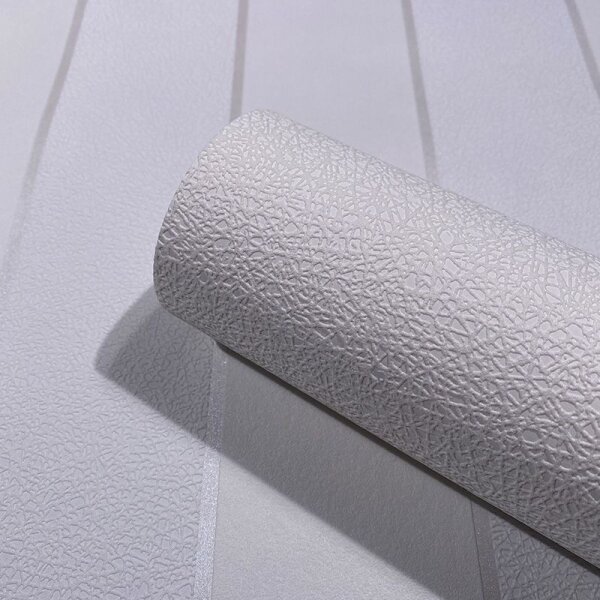 Tapete Grau, Silber, Weiß Novamur Vliestapete (82303)