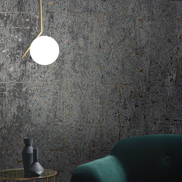 Tapete Grau, Silber Novamur Vliestapete (82302)