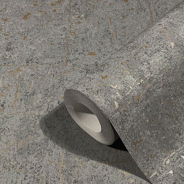 Tapete Grau, Silber Novamur Vliestapete (82302)