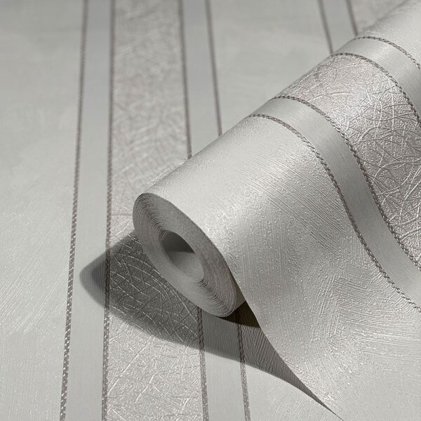 Tapete Grau, Silber Novamur Vliestapete (82285)