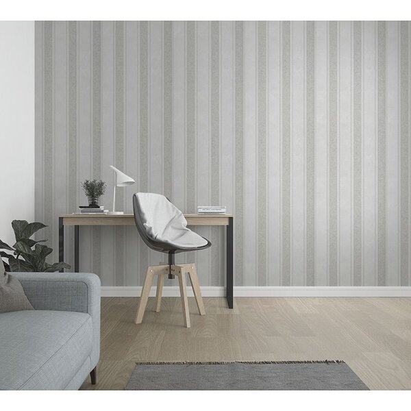 Tapete Grau, Silber Novamur Vliestapete (82285)