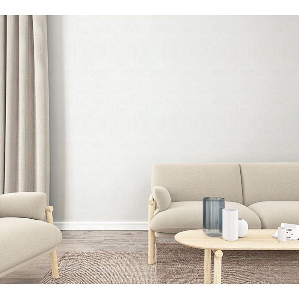 Tapete Grau, Silber, Weiß Novamur Vliestapete (82275)