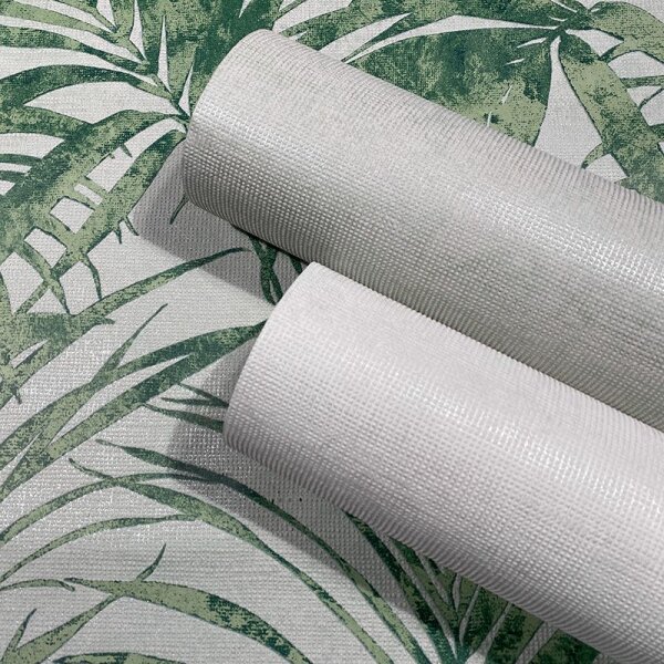 Tapete Grau, Silber, Weiß Novamur Vliestapete (82275)