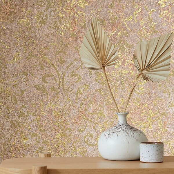 Tapete Braun, Gold, Kupfer Marburg Vliestapete (34295)