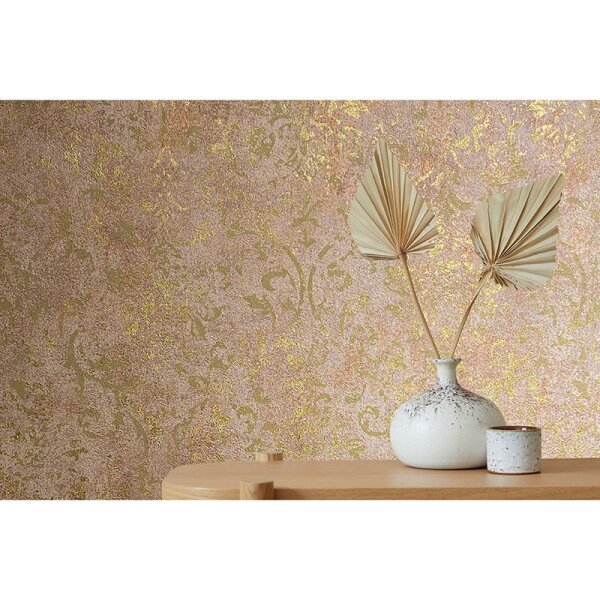 Tapete Braun, Gold, Kupfer Marburg Vliestapete (34295)