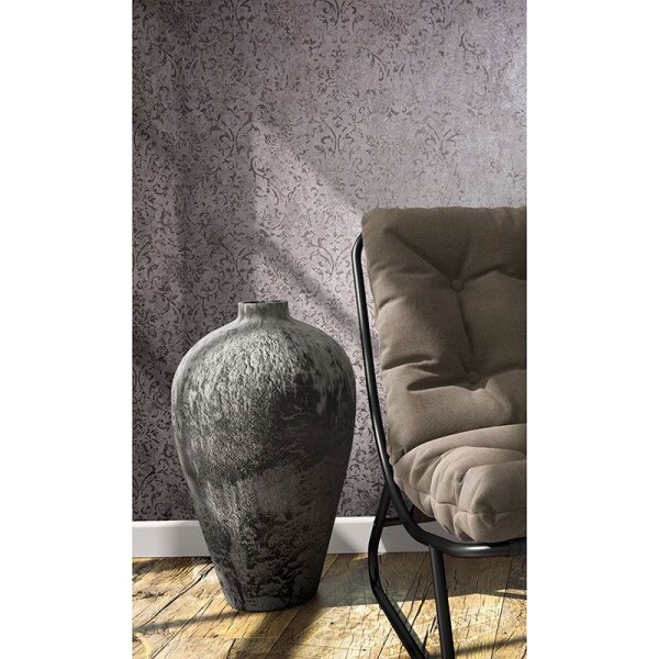 Tapete Braun, Rosa, Rose Marburg Vliestapete (34293)