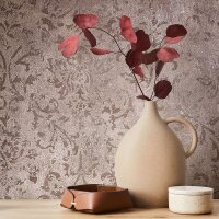 Tapete Braun, Rosa, Rose Marburg Vliestapete (34293)