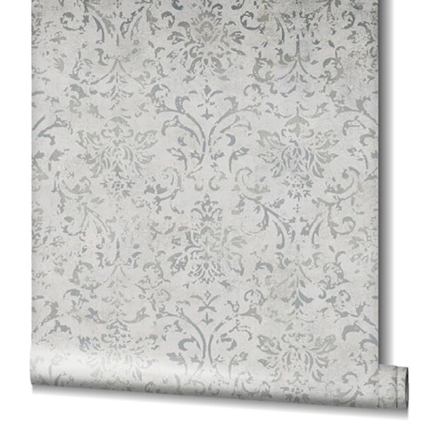 Tapete Grau, Silber, Greige Marburg Vliestapete (34292)