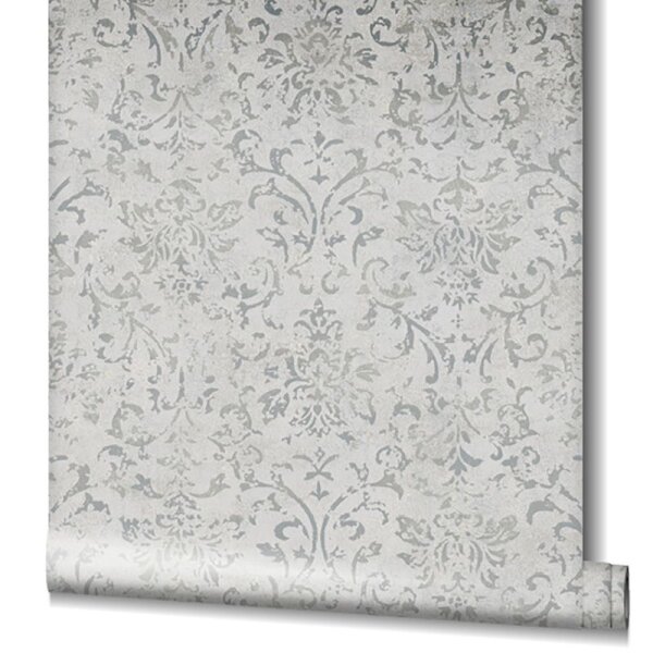 Tapete Grau, Silber, Greige Marburg Vliestapete (34292)