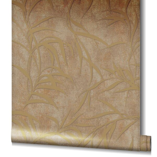 Tapete Braun, Gold, Kupfer Marburg Vliestapete (34288)