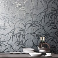 Tapete Grau, Silber Marburg Vliestapete (34287)