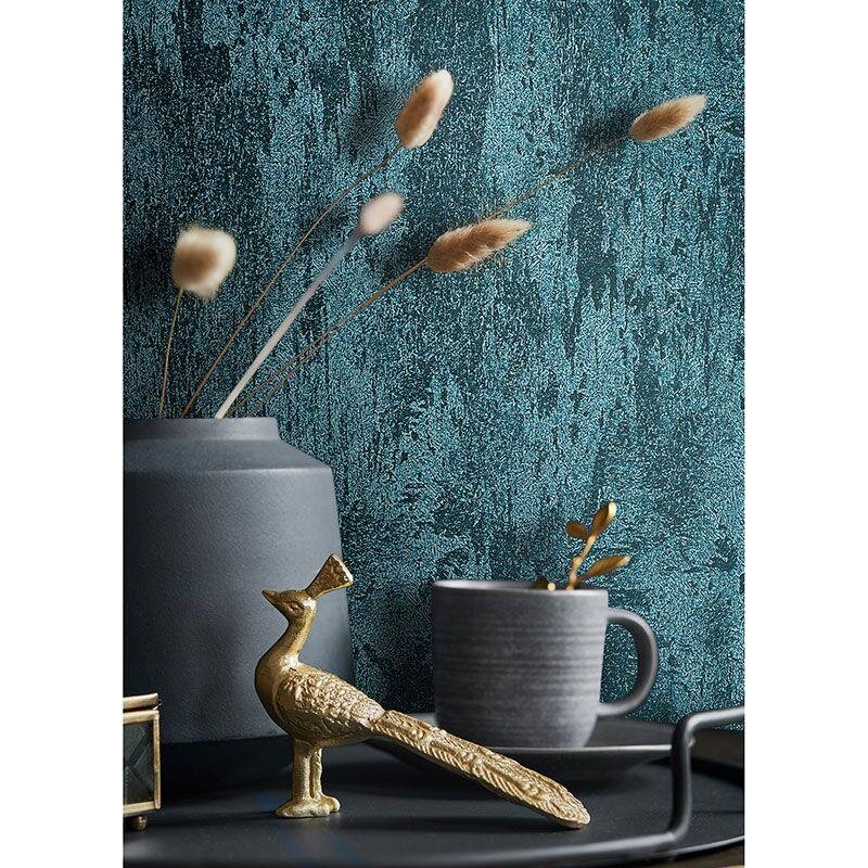 Tapete Blau, Grün, Petrol Marburg Vliestapete (34278)