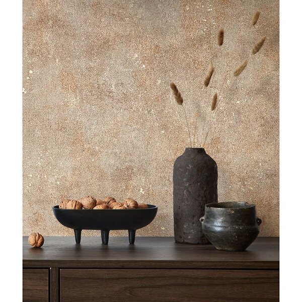 Tapete Gold, Kupfer Marburg Vliestapete (34269)