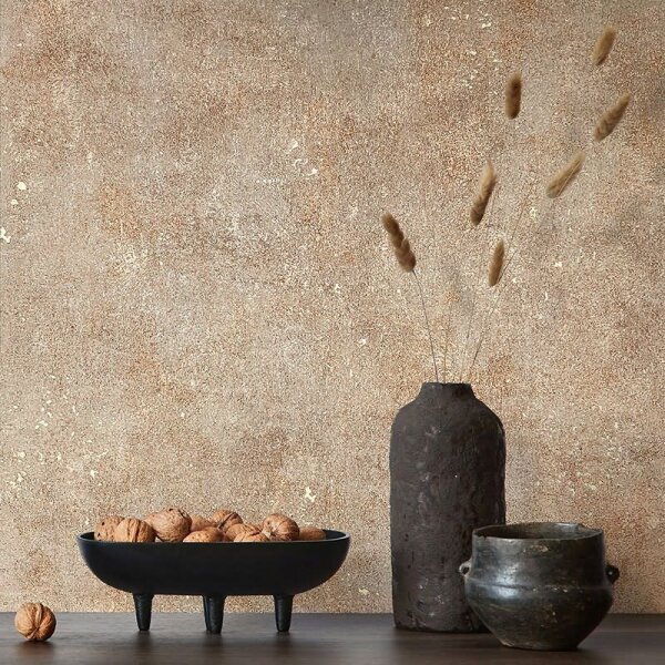 Tapete Gold, Kupfer Marburg Vliestapete (34269)