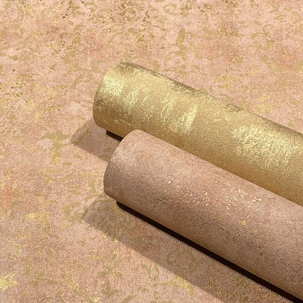 Tapete Braun, Gold, Kupfer Marburg Vliestapete (34268)