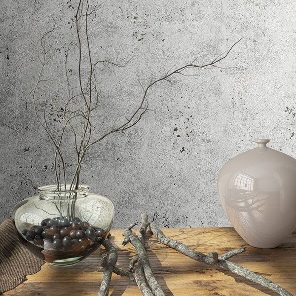 Tapete Grau, Silber Marburg Vliestapete (34267)