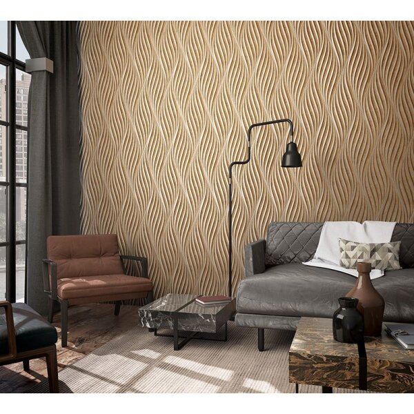 Tapete Braun, Grau, Silber Marburg Vliestapete (34262)