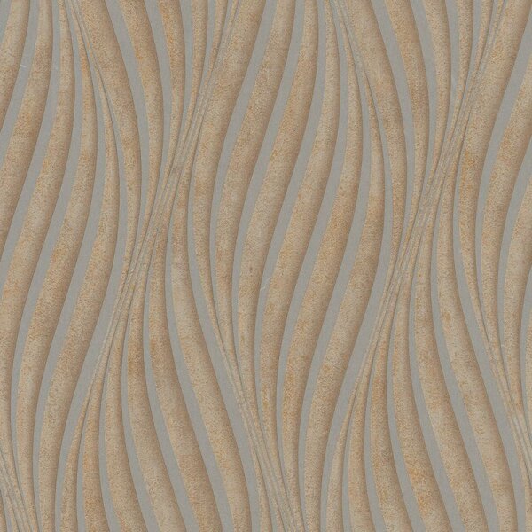 Tapete Braun, Grau, Silber Marburg Vliestapete (34262)