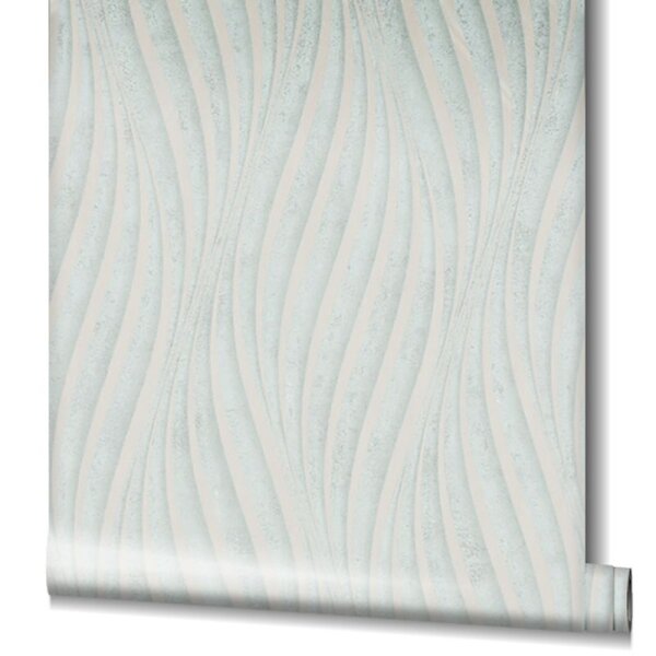 Tapete Beige, Creme, Grau, Silber Marburg Vliestapete (34260)