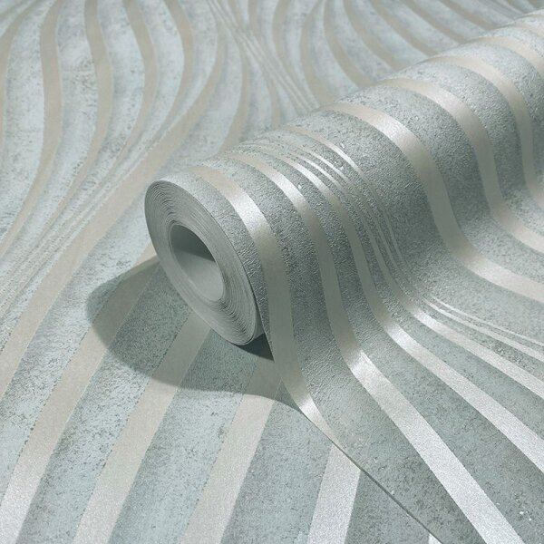 Tapete Beige, Creme, Grau, Silber Marburg Vliestapete (34260)