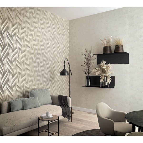 Tapete Grau, Silber Marburg Vliestapete (34259)