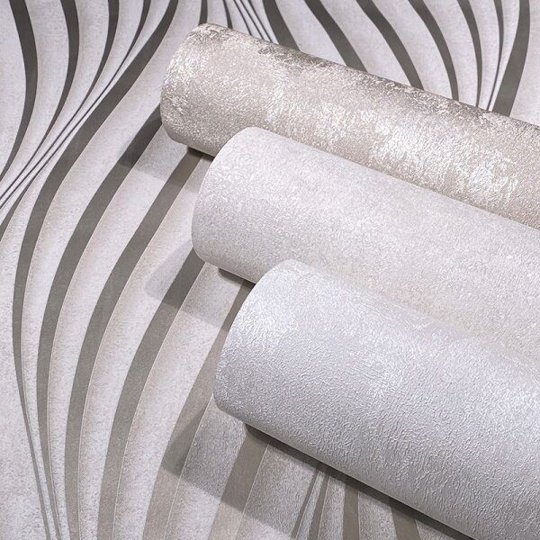 Tapete Grau, Silber Marburg Vliestapete (34259)