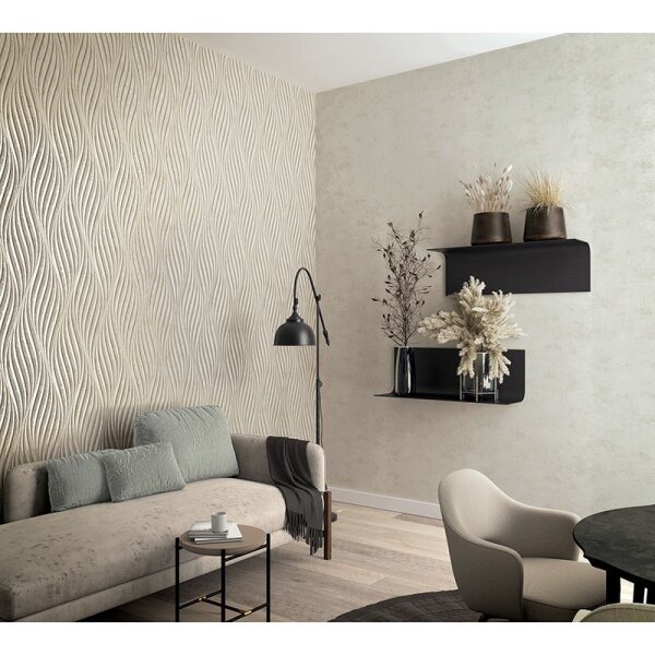 Tapete Grau, Silber Marburg Vliestapete (34259)