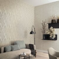 Tapete Grau, Silber Marburg Vliestapete (34259)