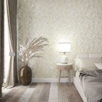 Tapete Grau, Silber, Greige Marburg Vliestapete (34252)