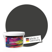 Wandfarbe Matt NCS-S-8000-N Profi Qualit&auml;t f&uuml;r...