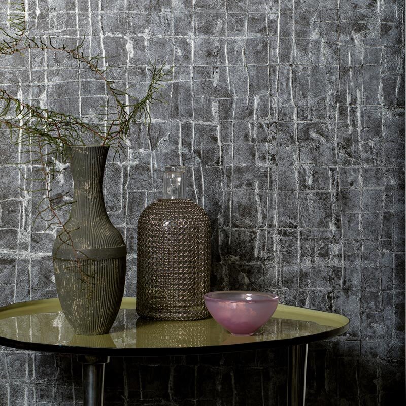 Tapete Weiß Dieter Langer Vliestapete (58811)