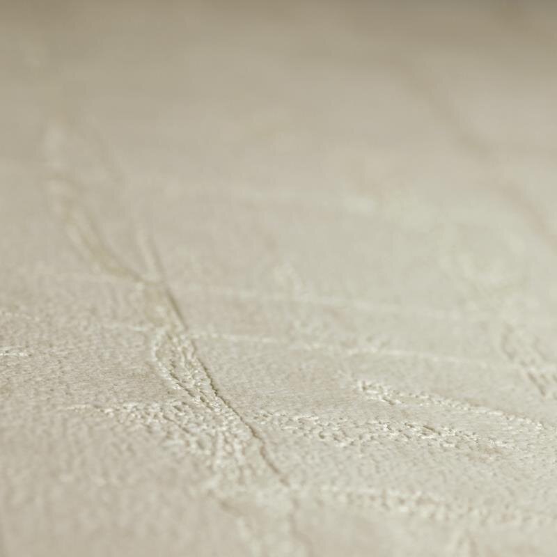 Tapete Beige, Creme Dieter Langer Vliestapete (58808)