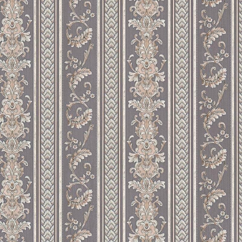 Tapete Grau, Silber, Schwarz, Anthrazit AS-Creation Satintapete (335475)