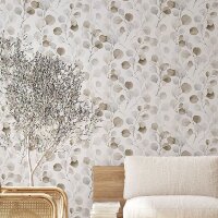 Tapete Braun, Grau, Silber Marburg Vliestapete (47423)