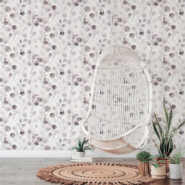 Tapete Lila, Flieder Marburg Vliestapete (47421)