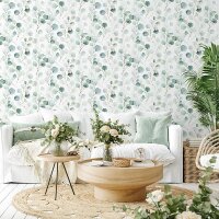 Tapete Gr&uuml;n Marburg Vliestapete (47420)