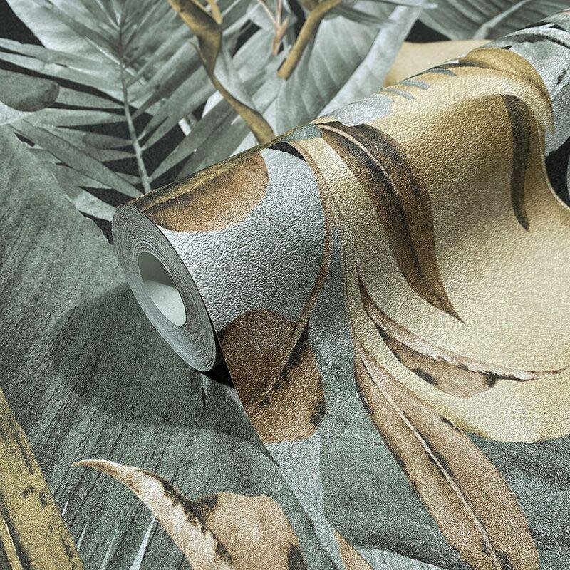 Tapete Braun, Grün Marburg Vliestapete (47417)