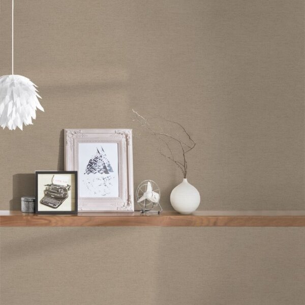 Tapete Beige, Creme, Braun AS-Creation Vliestapete (306893)